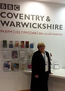 Hazel at BBC Coventry & Warwickshire